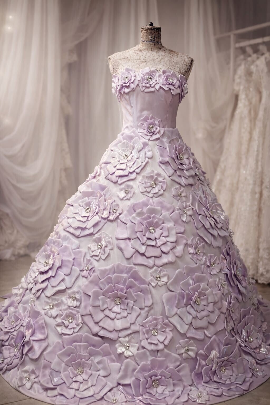 Robe modèle unique célébrités