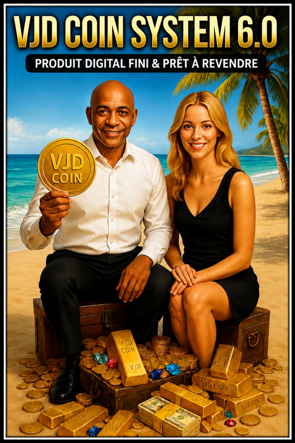 🚀 VJD COIN SYSTEM 6.0 – Produit Digital Fini & Prêt à Revendre