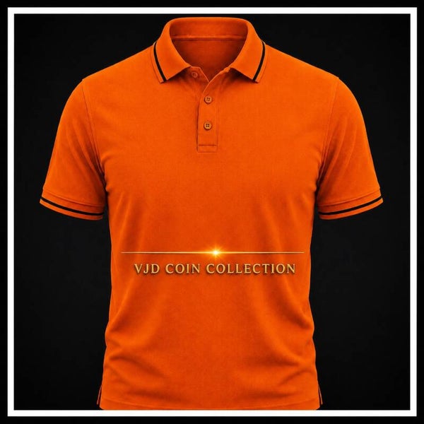 🟠 Polo Orange – VJD COIN Collection | Édition Numérique