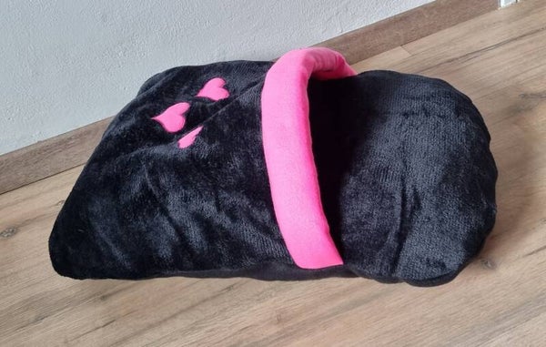 Hundebett mit Schlafsack