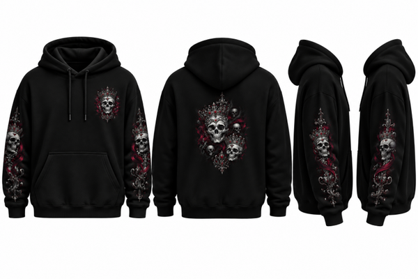 Hoodie/Sweatjacke Skull