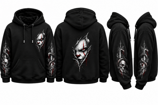 Hoodie/Sweatjacke Skull