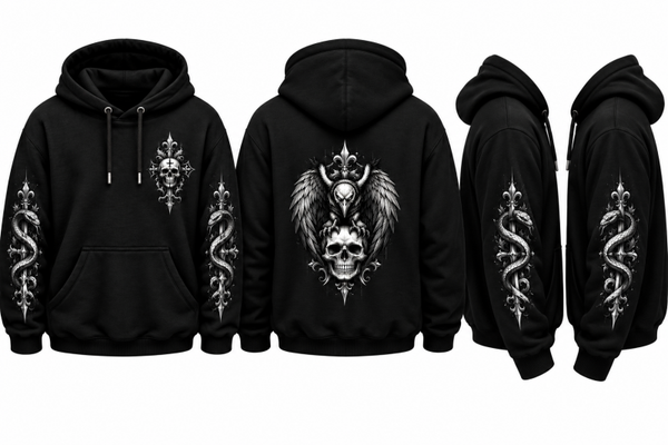 Hoodie/Sweatjacke Skull