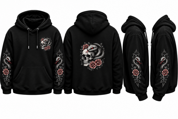 Hoodie/Sweatjacke Skull
