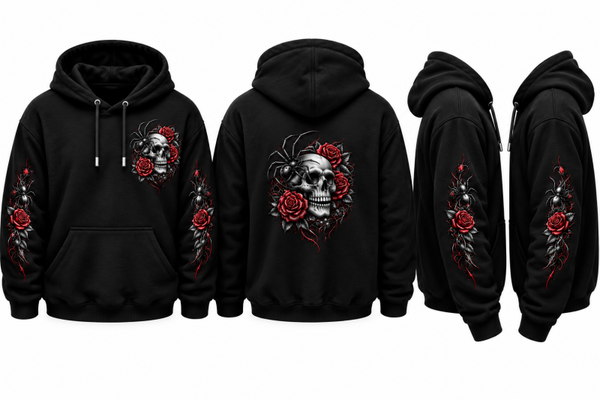 Hoodie/Sweatjacke Skull