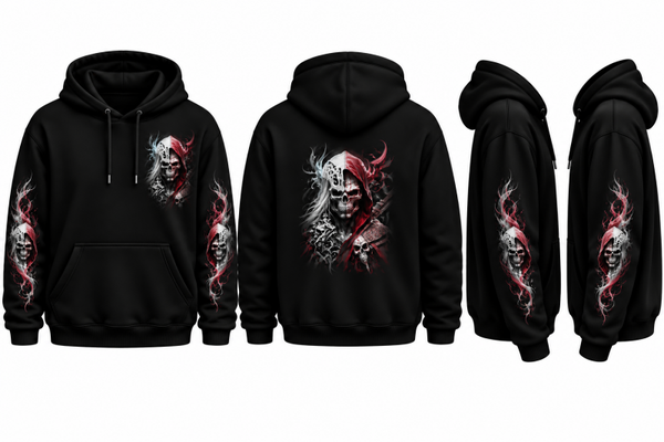 Hoodie/Sweatjacke Skull