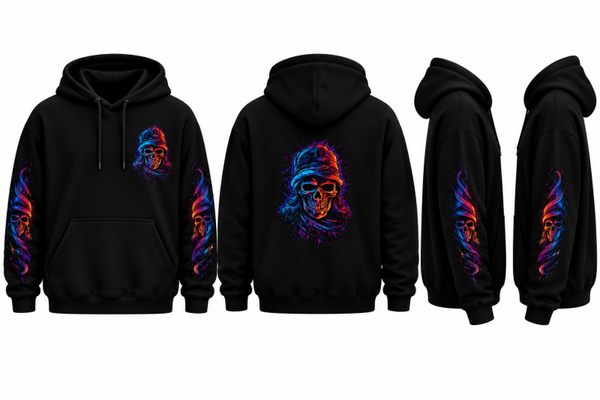 Hoodie/Sweatjacke Skull