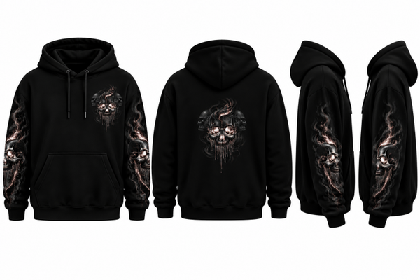 Hoodie/Sweatjacke Skull