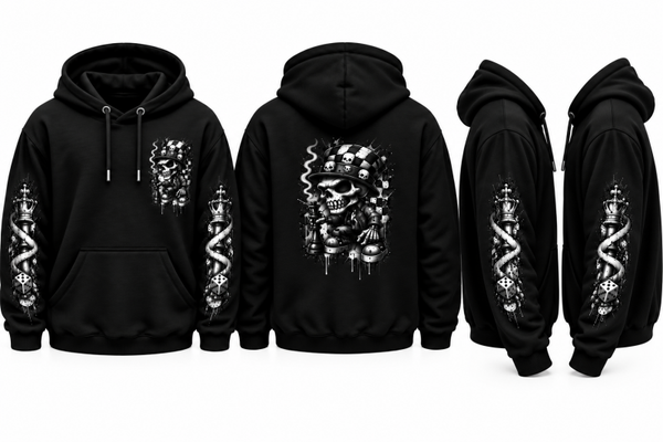 Hoodie/Sweatjacke Skull