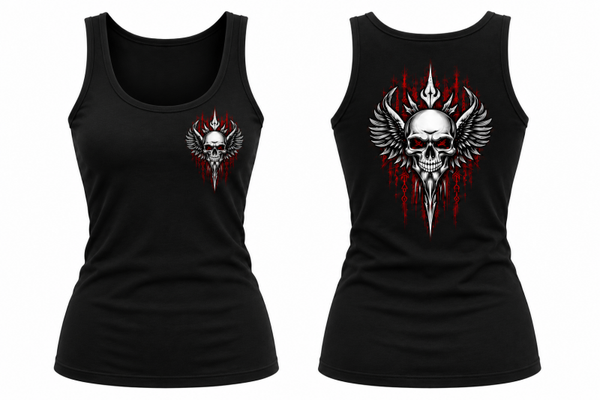 Tanktop / Trägershirt Skull