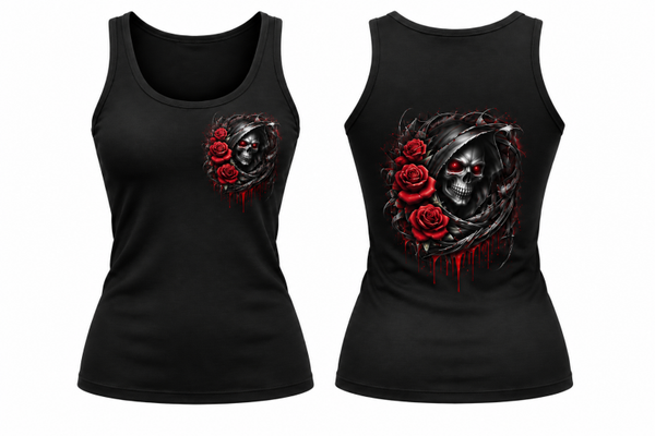 Tanktop / Trägershirt Skull