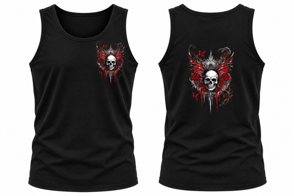 Tanktop / Trägershirt Skull