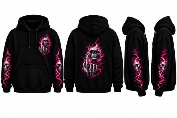 Hoodie/Sweatjacke Skull