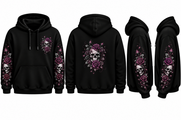 Hoodie/Sweatjacke Skull