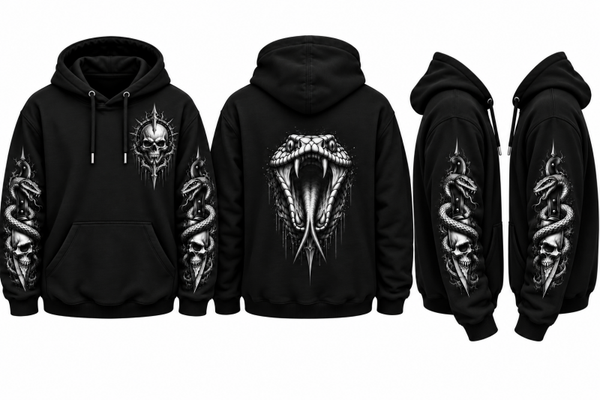 Hoodie/Sweatjacke Skull