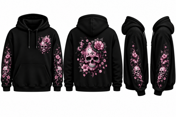 Hoodie/Sweatjacke Skull