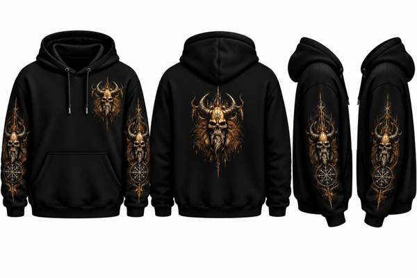 Hoodie/Sweatjacke Skull