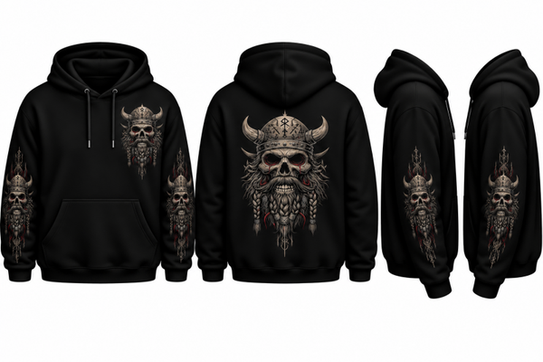 Hoodie/Sweatjacke Skull