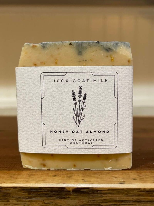 Flat Top Collection Honey Oat Almond With a Hint of Activated Charcoal