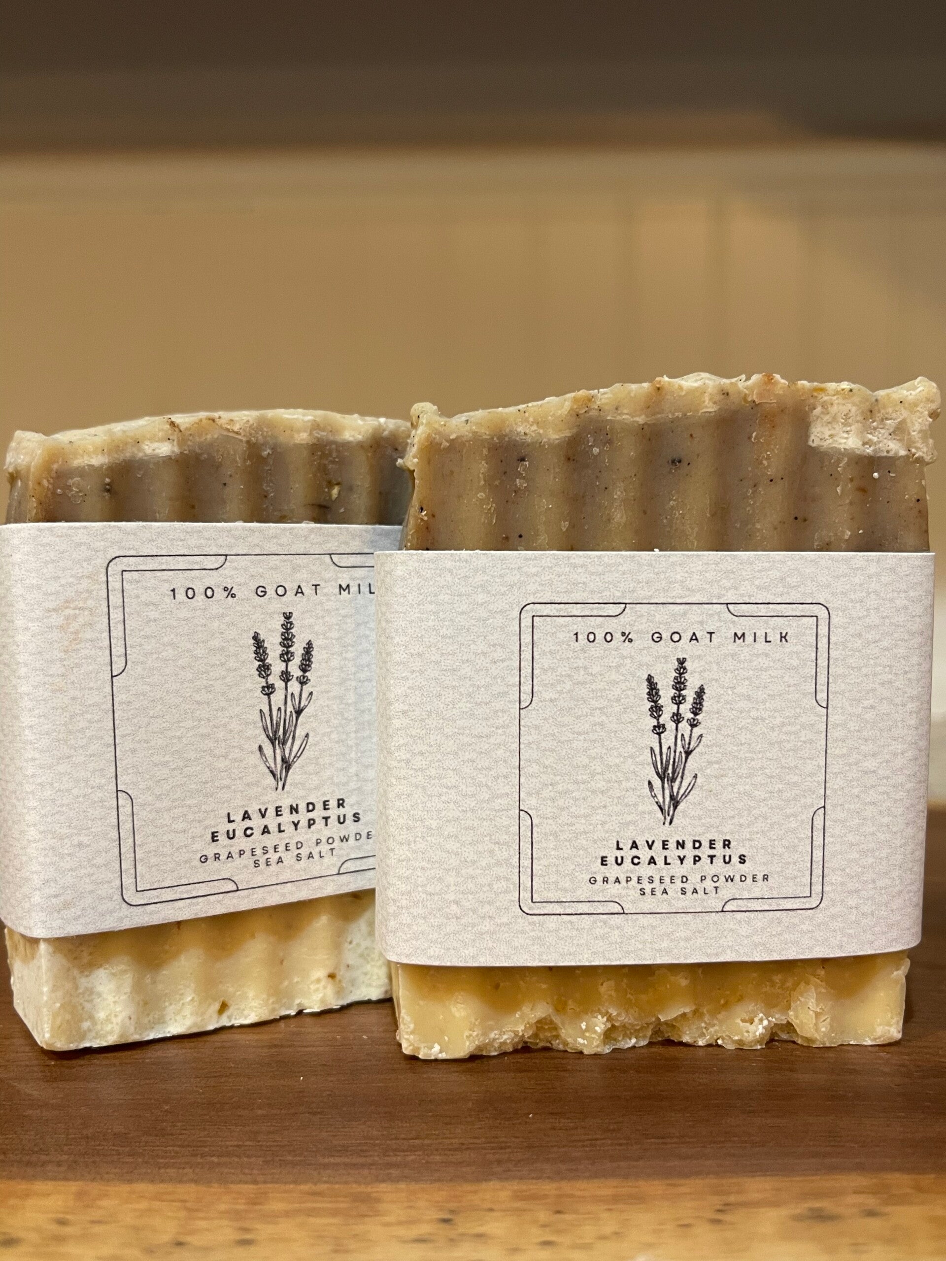 Sea Salt Collection Lavender & Eucalyptus with Grape Seed Powder & Sea Salt