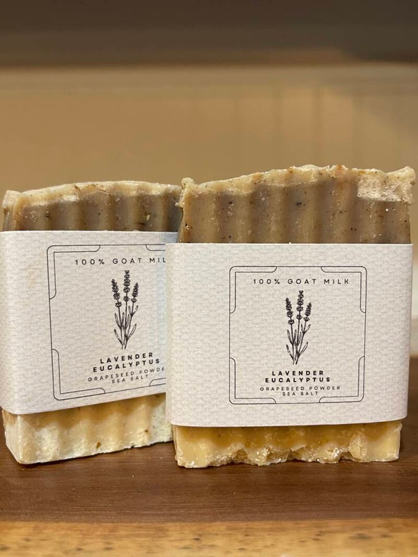 Sea Salt Collection Lavender & Eucalyptus with Grape Seed Powder & Sea Salt