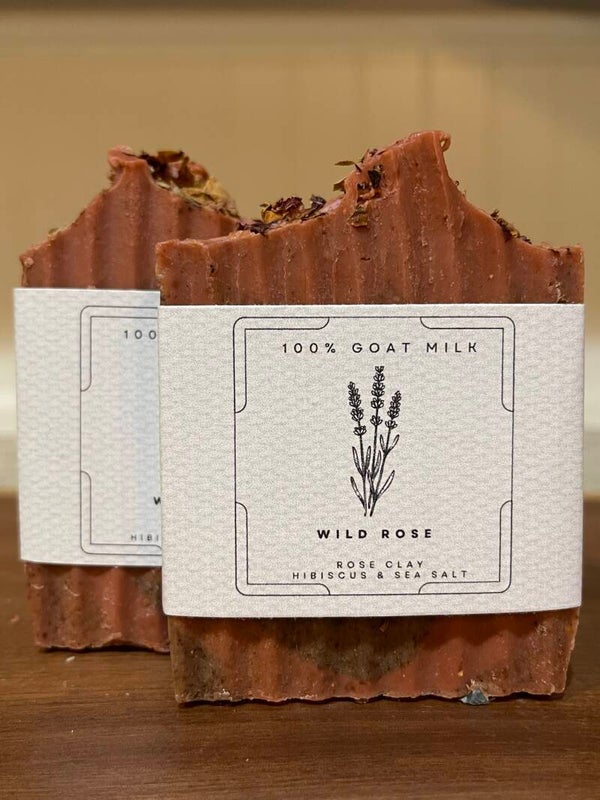 Sea Salt Collection Wild Rose with Rose Clay Hibiscus & Sea Salt