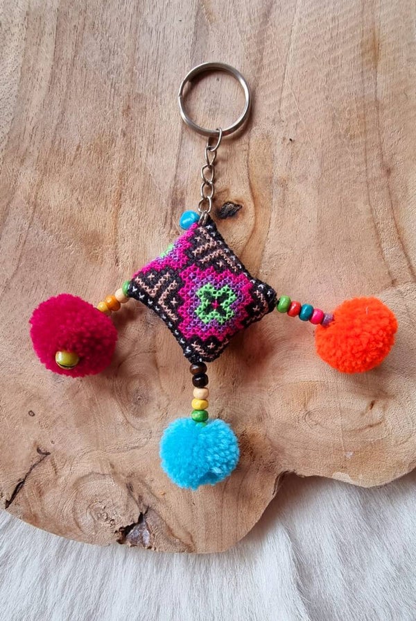 Sleutelhanger vierkantje