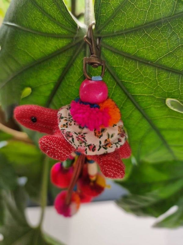 Sleutelhanger schildpad