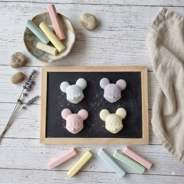 ​Handgemaakt Stoepkrijt – Schattige Muisjes (per stuk)
