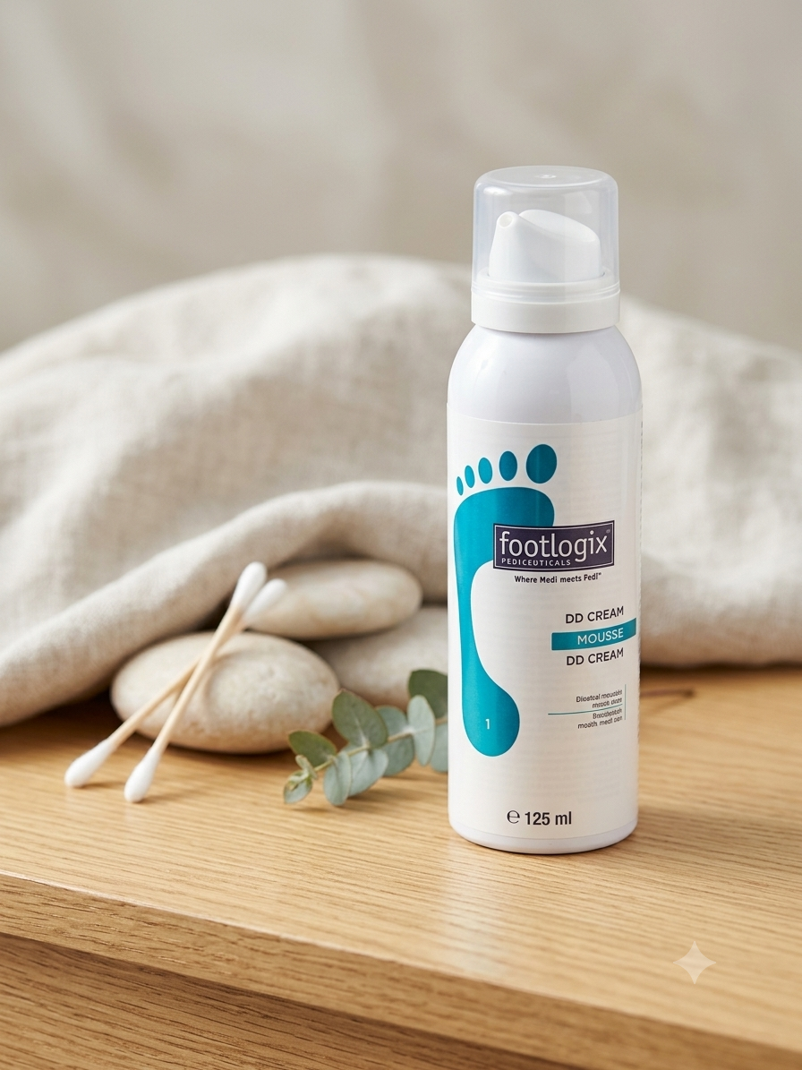 Footlogix DD Cream Mousse (125 ml) – Intensieve Verzorging & Bescherming