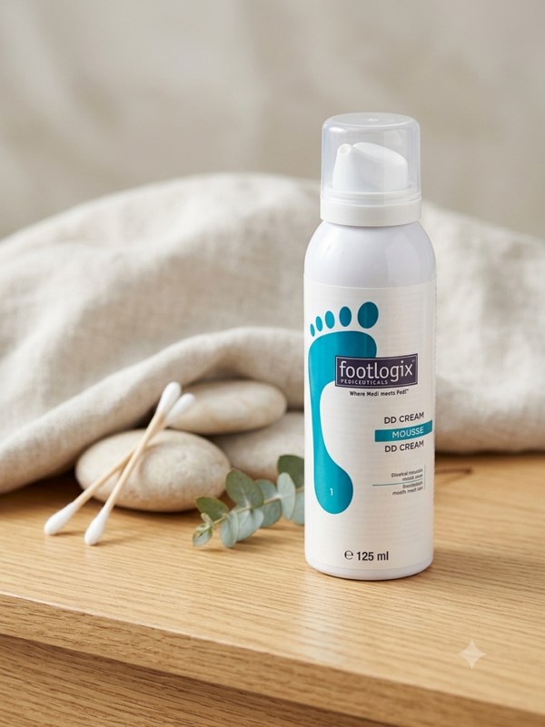 Footlogix DD Cream Mousse (125 ml) – Intensieve Verzorging & Bescherming