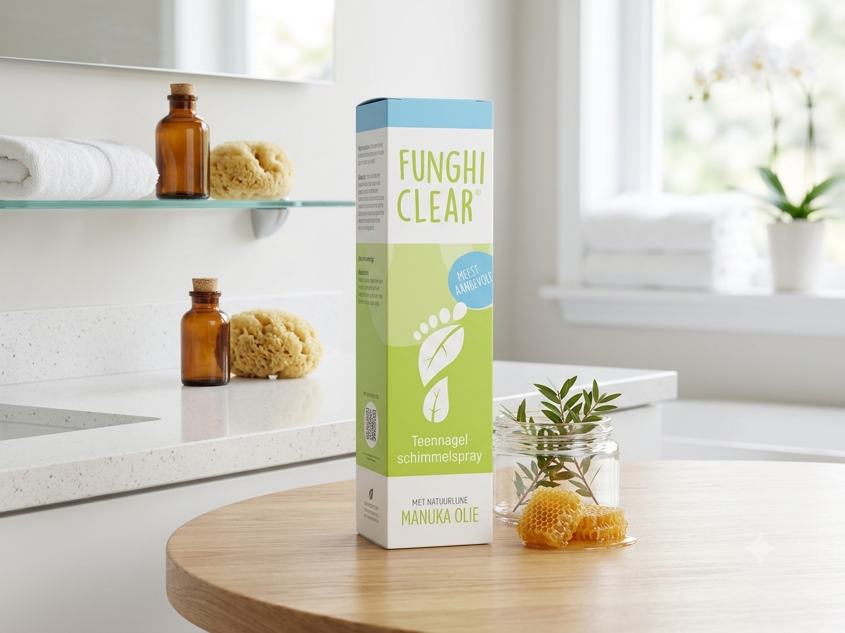 FunghiClear™ Anti-schimmelspray (met Manuka Olie) – Vrij van Schimmelnagels