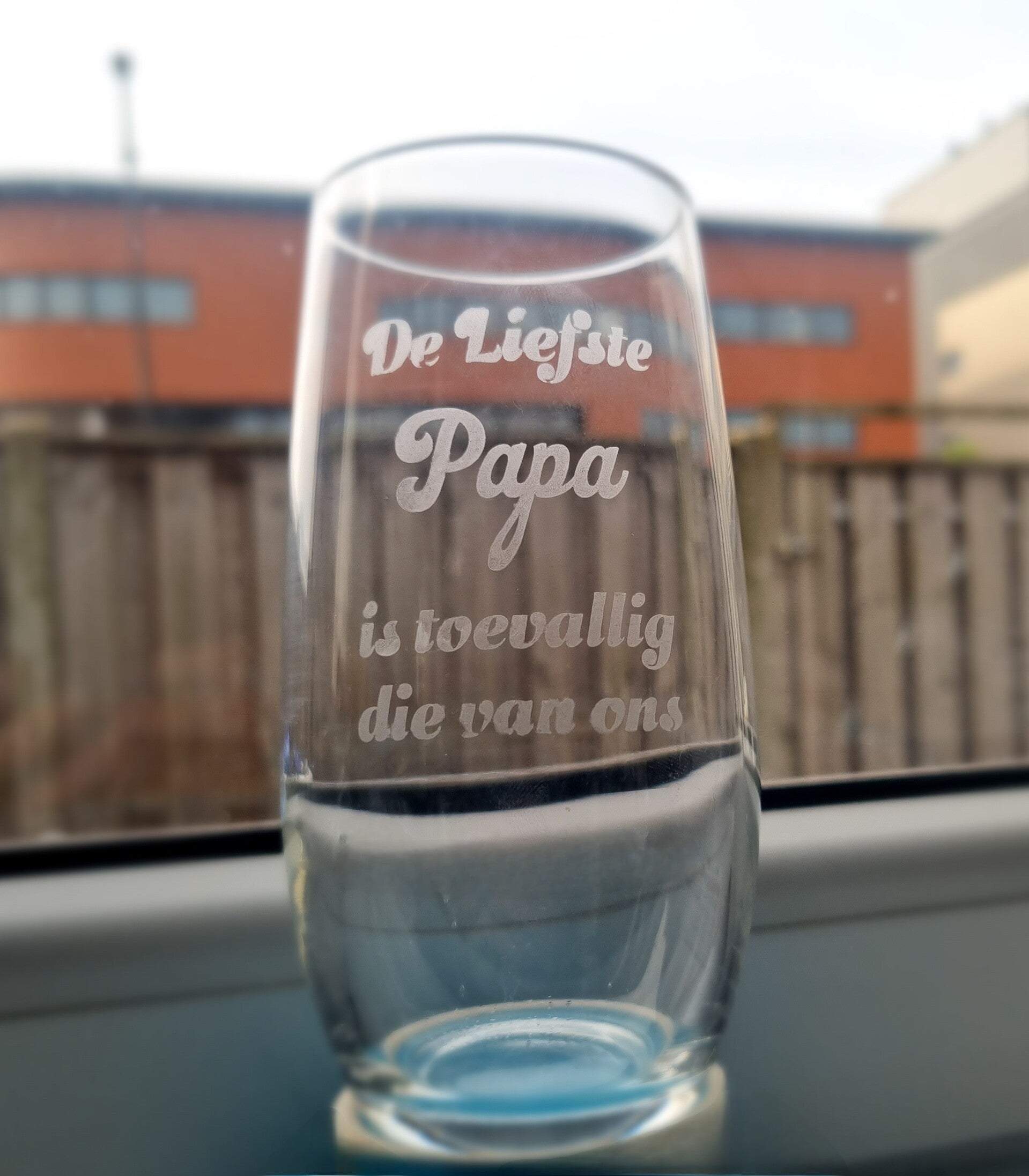 Longdrink glas met permanente bedrukking