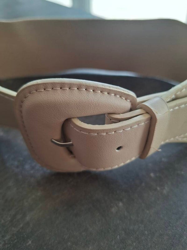​Stijlvolle Elastische Taille- en Heupriem (Beige / Nude)