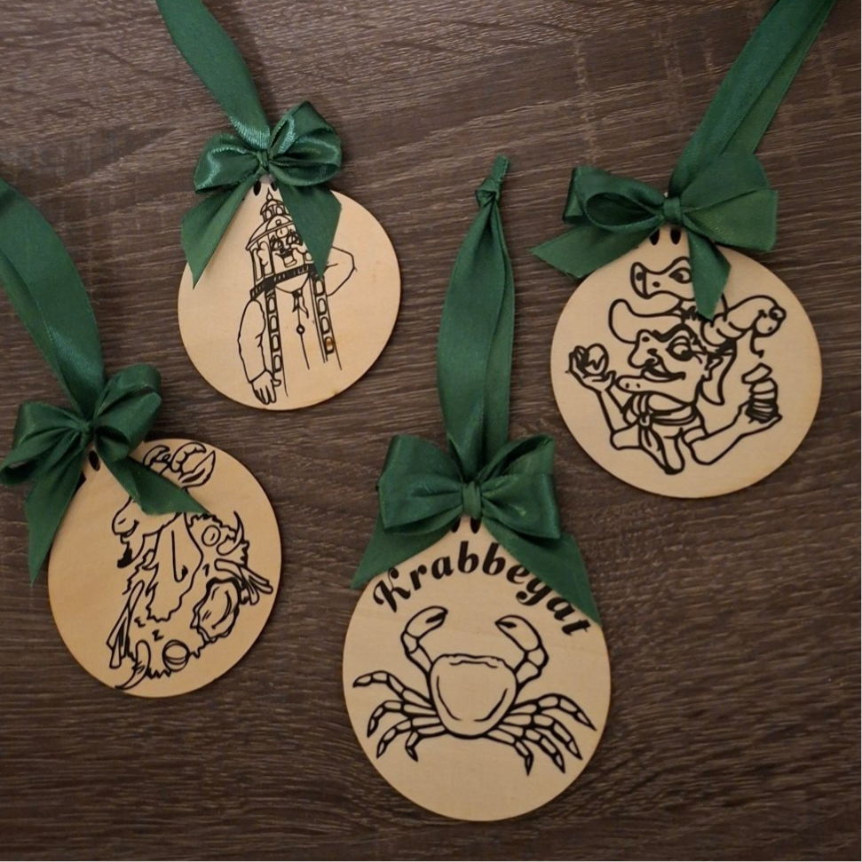 Vastenavend kersthangers set 2