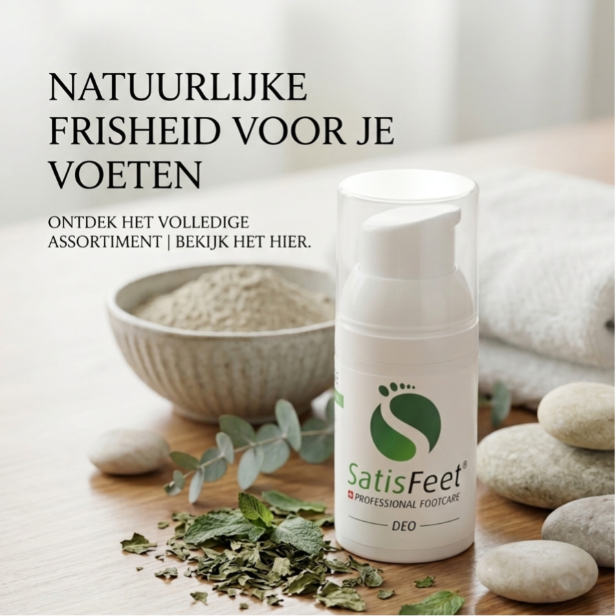 SatisFeet Professional Footcare DEO – Directe Frisheid & Verzorging voor Je Voeten