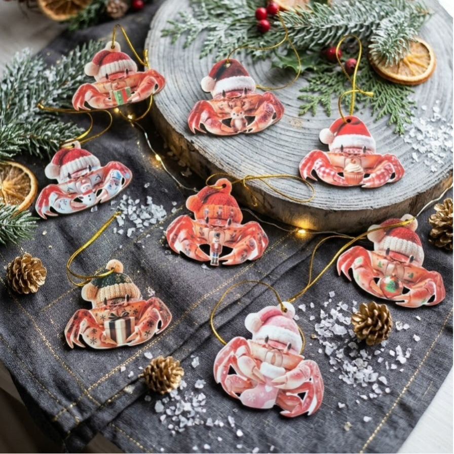 ​Kersthanger Krab – Unieke & Vrolijke Kerstboomversiering