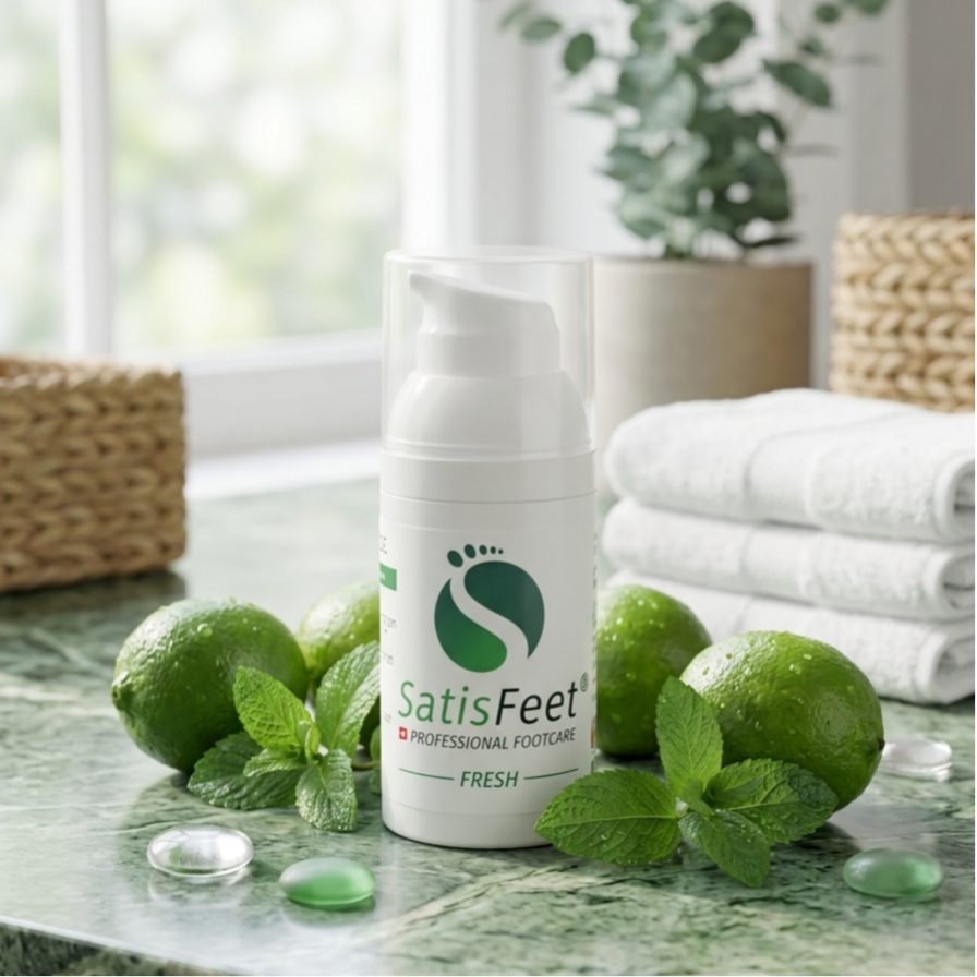SatisFeet Fresh | Verfrissende Voetcrème met Munt & Limoen