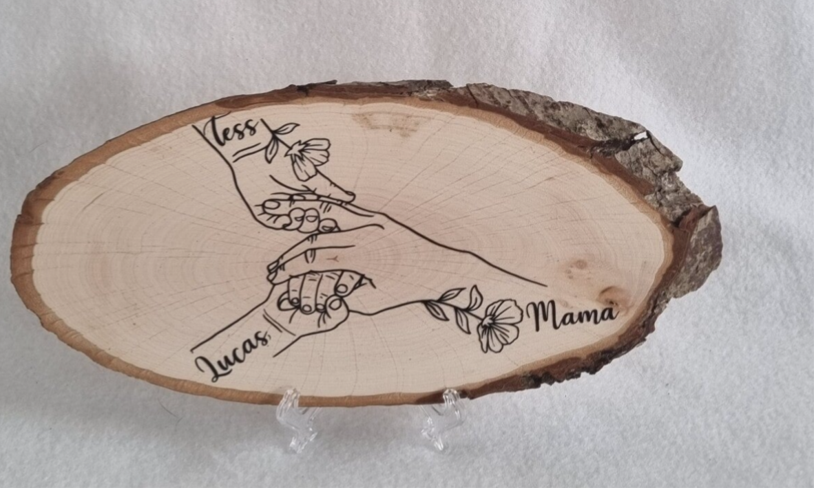 Houtenplateau mama/oma