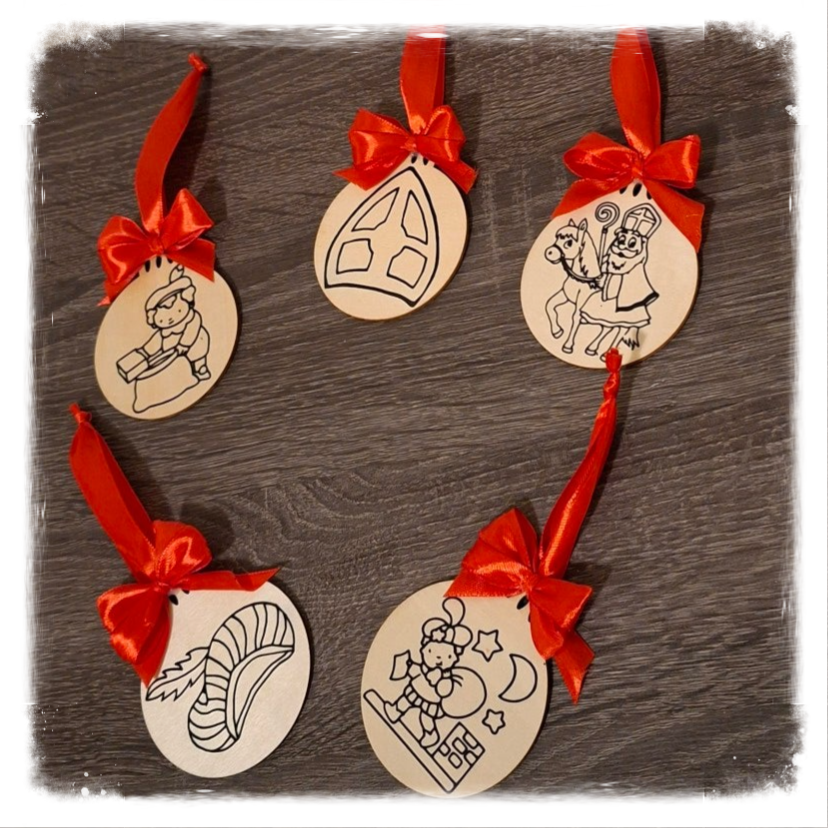 Sinterklaas hangers set 2
