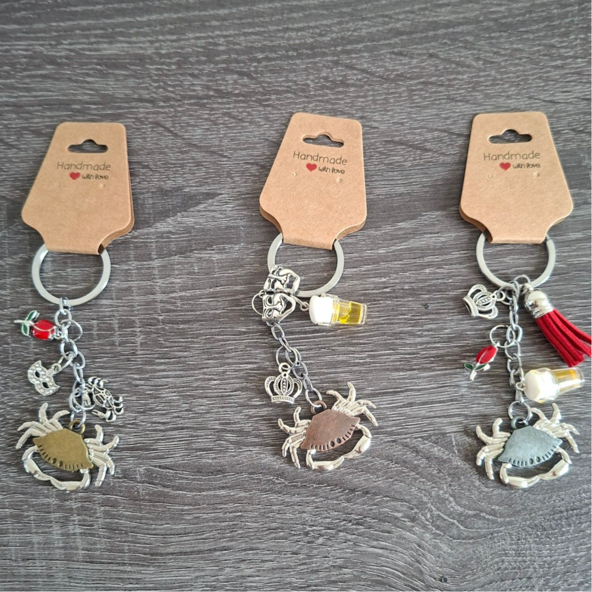 Vastenavend sleutelhanger Krab