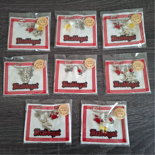 Vastenavend dweiltjes zilverkleurig