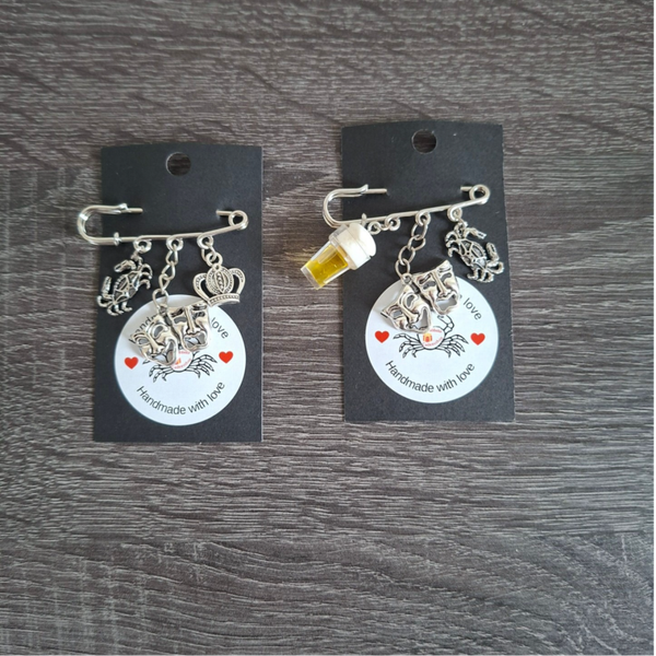 Speldjes goudkleurig