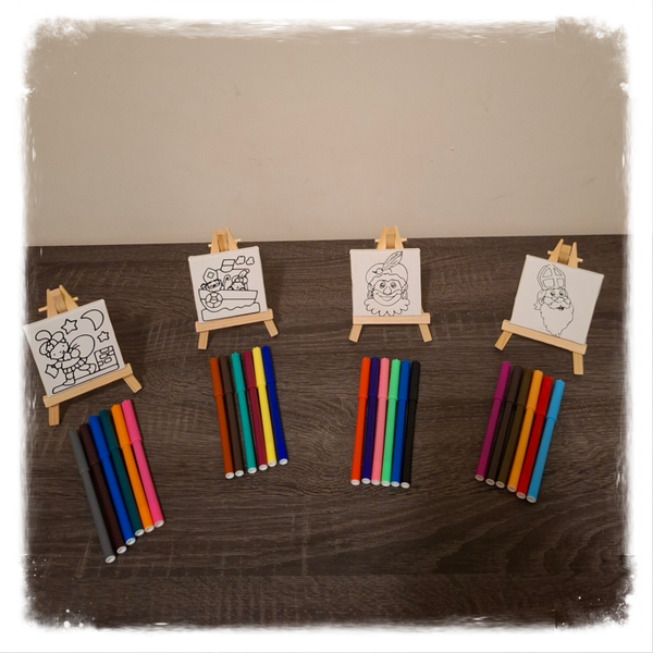 Sinterklaas schildersdoekjes