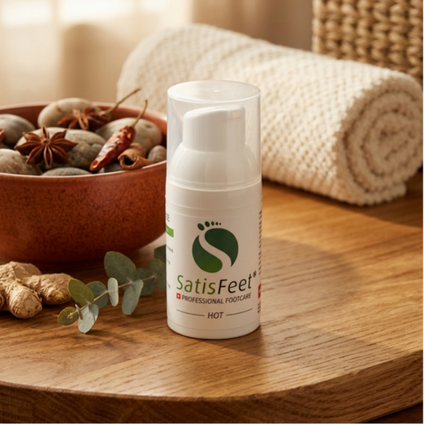 SatisFeet Hot | Verwarmende Voetcrème voor Koude Voeten