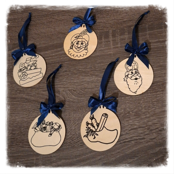 Sinterklaas hangers Set 1