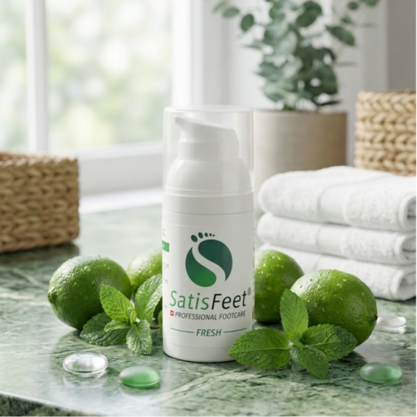 SatisFeet Fresh | Verfrissende Voetcrème met Munt & Limoen
