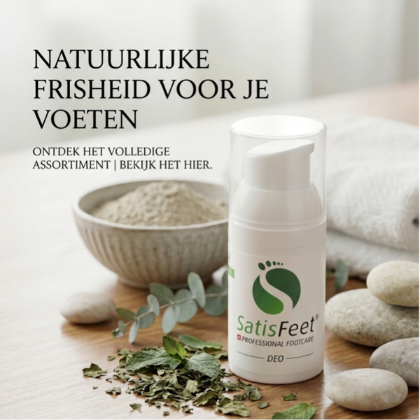 SatisFeet Professional Footcare DEO – Directe Frisheid & Verzorging voor Je Voeten