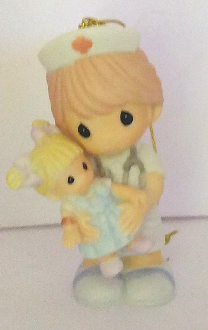 Precious Moments “Nurses Are There in Our Time of Need” Ornament – Vintage Tribute to Caregivers