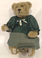 Reversible Boyds Plush Bear & Bunny – Charming Collectible with Vintage Appeal